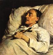 Henri Regnault, Mme. Mazois ( The Artist s Great-Aunt on Her Deathbed )